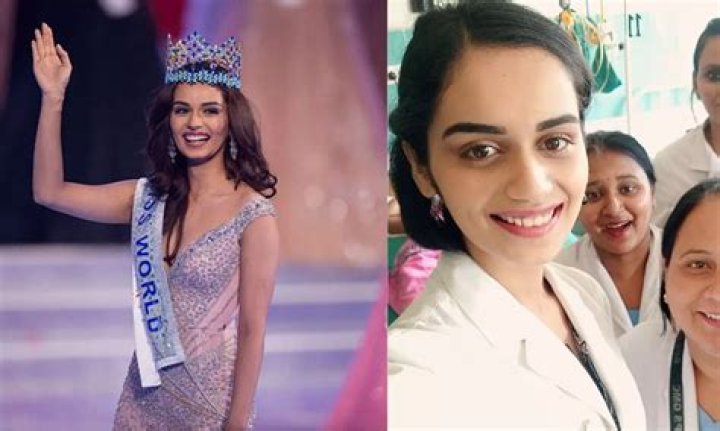 Who trained manushi chillar for miss india?