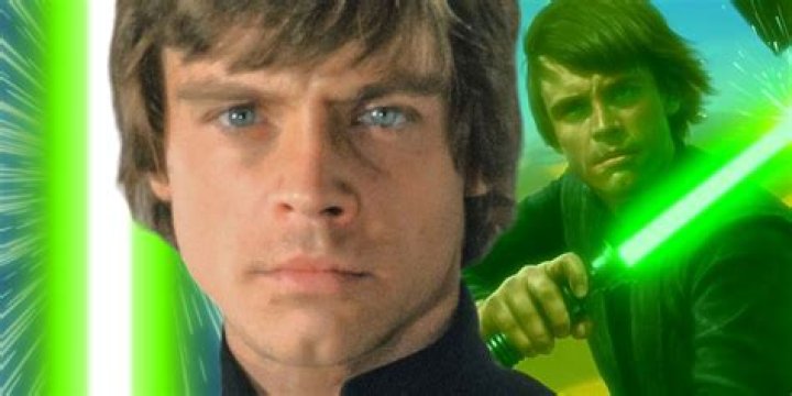 Who wields a green lightsaber?