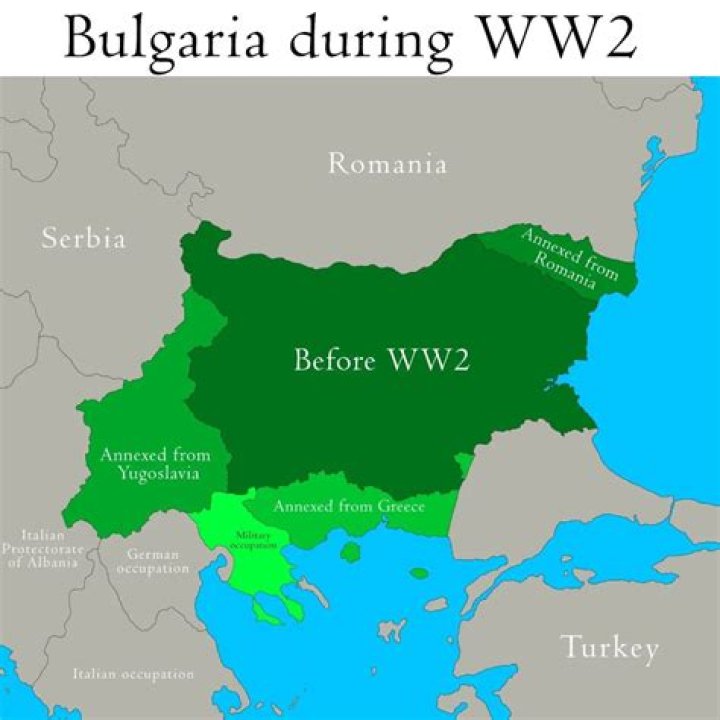 Whos side was bulgaria on in ww2?