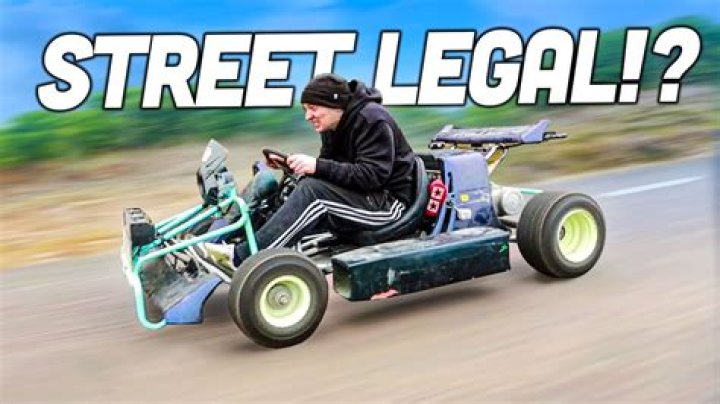 Why are go karts not street legal?