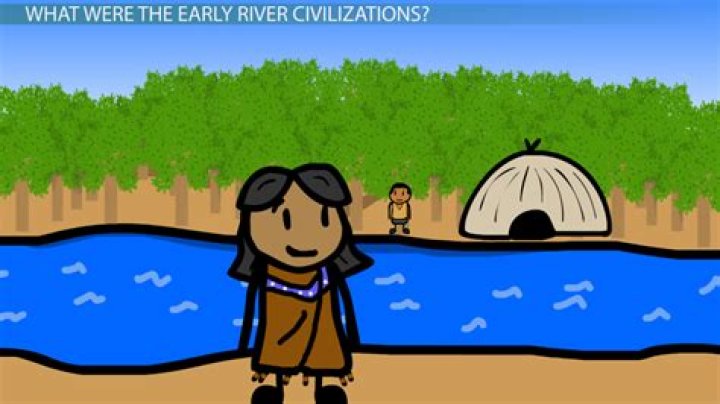 Why civilization flourished near rivers?
