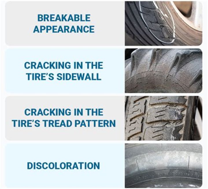 Why do car tires dry rot?