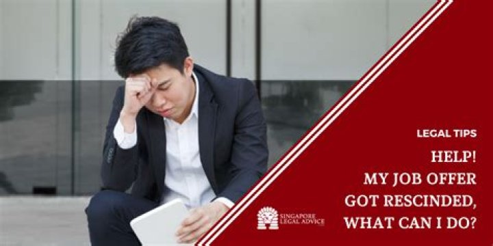 Why do job offers get rescinded?