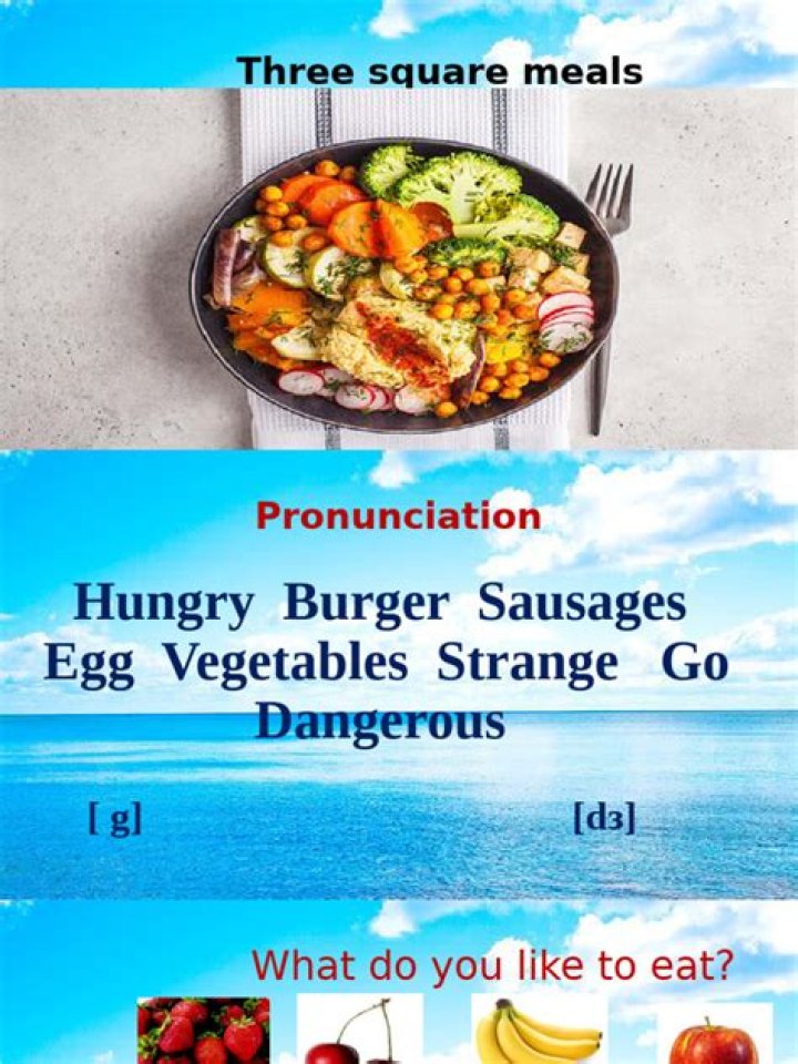 Why is it called three square meals?