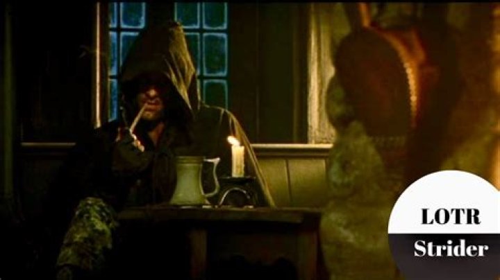 Why is strider mentioned in the hobbit?