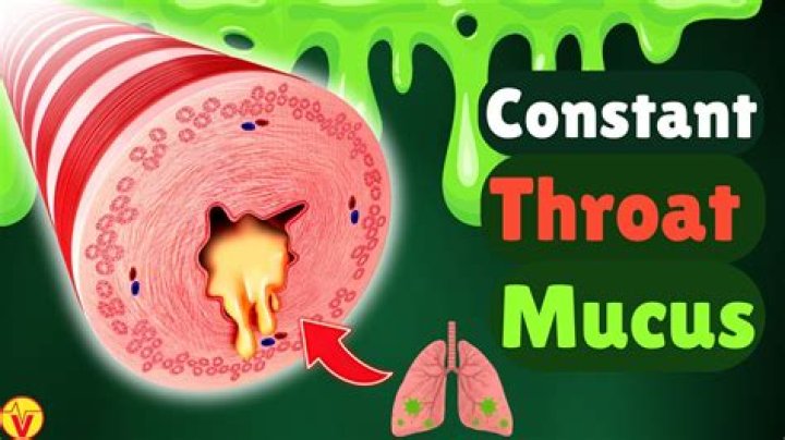 Why mucus in throat?