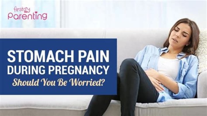 Why stomach aches during pregnancy?