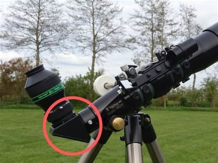 Why telescope image upside down?