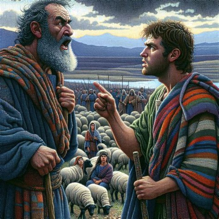 Why was eliab angry with david?