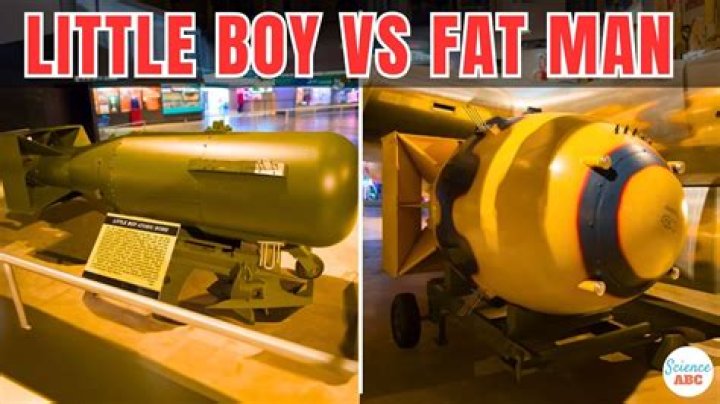 Why were fatman and little boy different?