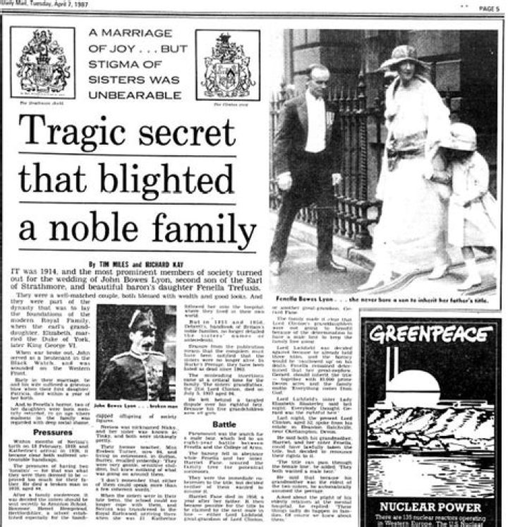 Why were nerissa and katherine disabled?