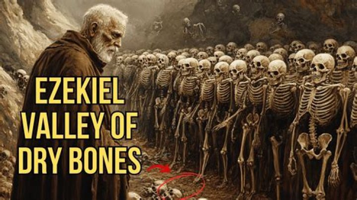 Why were the dry bones in the valley?