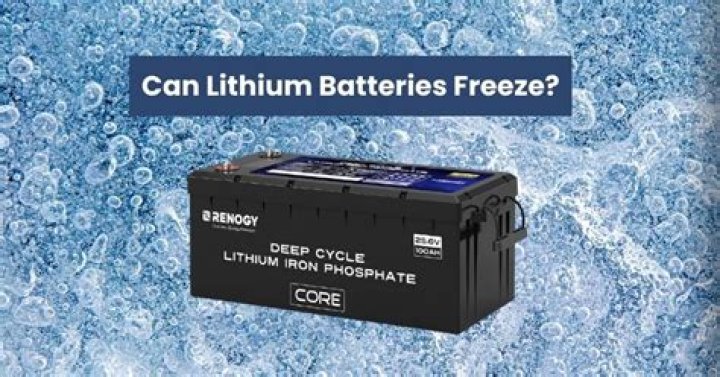 Will lithium batteries freeze?