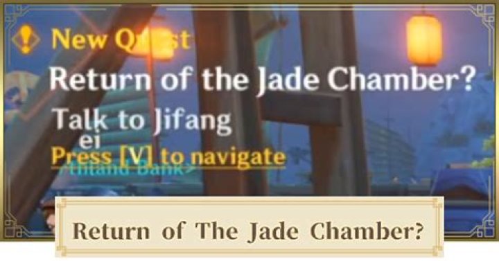 Will the jade chamber return?